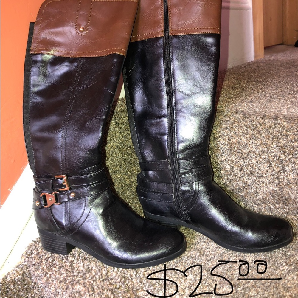 Black boots